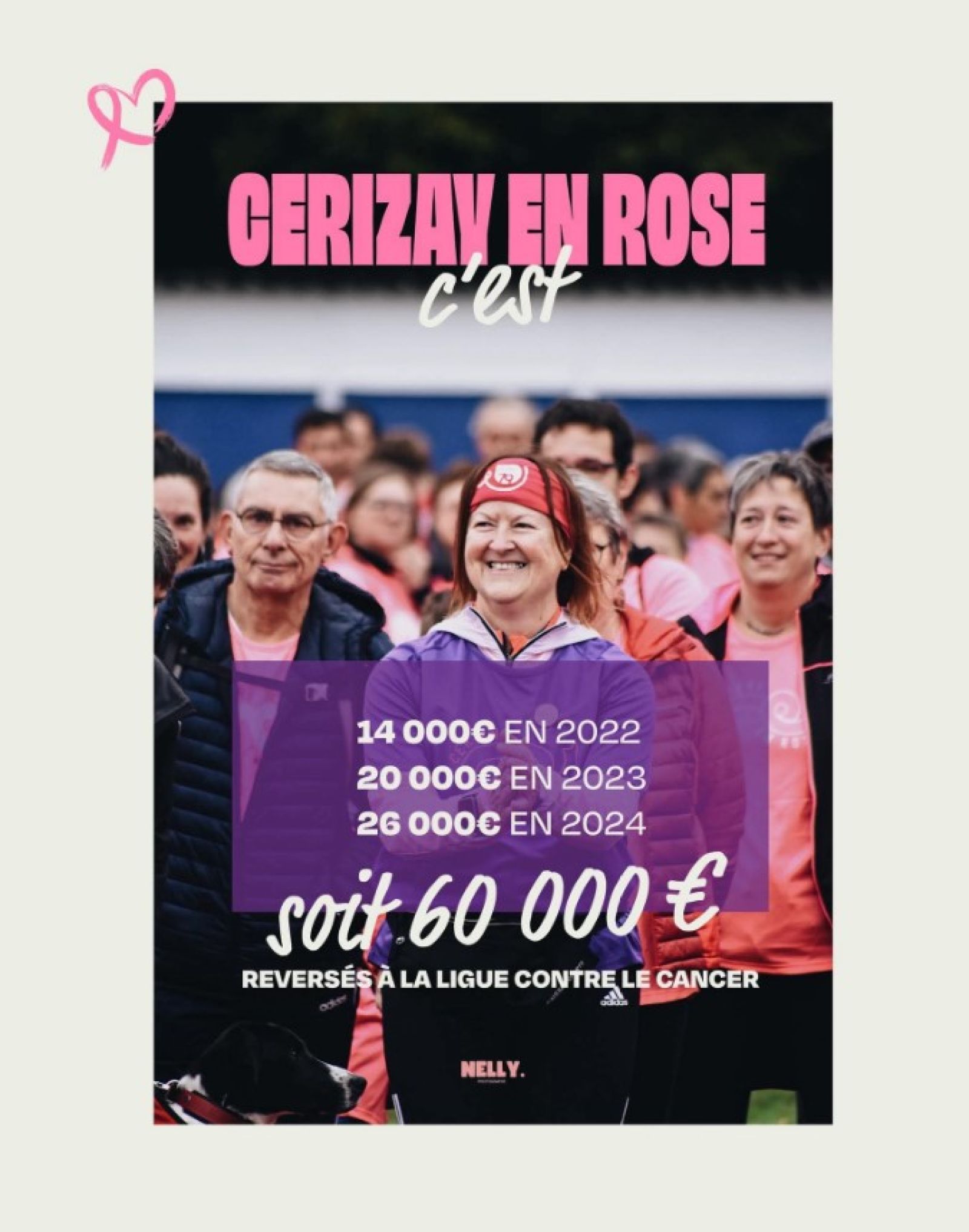 La Caisse locale de Cerizay soutient la jeunesse et la lutte contre le cancer !